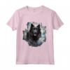 HapTiger Maglietta Schipperke Splash Art Love - Ideale per Proprietari di Schipperke - Regalo Unico per Amanti degli Animali