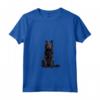Donna Schipperke Maglietta con Collo a V - Design Schipperte Illustrazione - Ideale per Amanti dei Cani