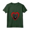 Donna Schipperke - Amante del cuore del cane - Camicia Schipperke con Collo a V - Ideale per Proprietari di Schipperke - Regalo Natalizio per Amanti dei Cani