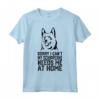 Mi spiace, non posso, il mio Schipperke ha bisogno di me - Maglietta per Padre Schipperke - Design Unico per Amanti dei Cani