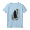 Camo Bandiera Americana Schipperke Maglietta - Ideale per il 4 Luglio e Amanti dei Cani Schipperke