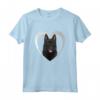 Schipperke - Amante del Cuore del Cane - Camicia Schipperke - Maglietta per gli Amanti di Schipperke - Idea Regalo Natalizia