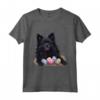 Schipperke Cane Razza Buon Pasqua - Happy Easter Maglietta per Uomo, Donna e Bambino - Ideale per Amanti dei Cani
