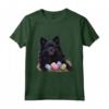 Schipperke Cane Razza Buon Pasqua - Happy Easter Maglietta per Uomo, Donna e Bambino - Ideale per Amanti dei Cani