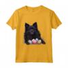 Schipperke Cane Razza Buon Pasqua - Happy Easter Maglietta per Uomo, Donna e Bambino - Ideale per Amanti dei Cani