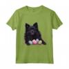 Schipperke Cane Razza Buon Pasqua - Happy Easter Maglietta per Uomo, Donna e Bambino - Ideale per Amanti dei Cani