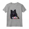 Schipperke Cane Razza Buon Pasqua - Happy Easter Maglietta per Uomo, Donna e Bambino - Ideale per Amanti dei Cani