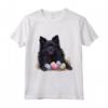 Schipperke Cane Razza Buon Pasqua - Happy Easter Maglietta per Uomo, Donna e Bambino - Ideale per Amanti dei Cani