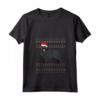 Donna Schipperke Natale Maglietta con Collo a V - Regalo Unico per la Mamma o il Papà Schipperke - Design Natalizio per le Vacanze