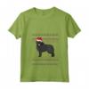 Donna Schipperke Natale Maglietta con Collo a V - Regalo Unico per la Mamma o il Papà Schipperke - Design Natalizio per le Vacanze