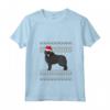 Donna Schipperke Natale Maglietta con Collo a V - Regalo Unico per la Mamma o il Papà Schipperke - Design Natalizio per le Vacanze