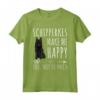 Schipperke Me Rendono Felice Maglietta - Divertente Regalo per Amanti dei Cani - Dog Lover Gift