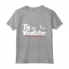 The Woodfather - Maglietta Scultura in Legno per Falegnami e Appassionati - Fantastico Design