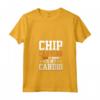 Chip Carving Is My Cardio - Maglietta con Collo a V per Scultori e Intagliatori - Ideale per Falegnami e Appassionati del Legno