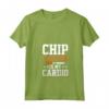 Chip Carving Is My Cardio - Maglietta con Collo a V per Scultori e Intagliatori - Ideale per Falegnami e Appassionati del Legno