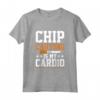 Chip Carving Is My Cardio - Maglietta Incisione in Legno per Intagliatori e Falegnami - Ideale per Hobbisti e Appassionati di Intaglio