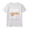 Chip Carving Is My Cardio - Maglietta Incisione in Legno per Intagliatori e Falegnami - Ideale per Hobbisti e Appassionati di Intaglio