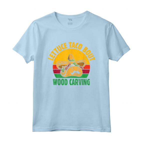 Scultura in Legno Gioco di Parole Citazione Taco Lover - Maglietta Specialista in Lavorazione del Legno per Intagliatori - Whittling è il Mio Cardio