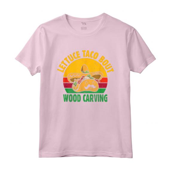Scultura in Legno Gioco di Parole Citazione Taco Lover - Maglietta Specialista in Lavorazione del Legno per Intagliatori - Whittling è il Mio Cardio