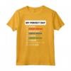 My Perfect Day - Scultura in Legno Divertente Maglietta per Intagliatori - Regalo Ideale per Hobbisti Creativi