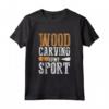 Scultura in Legno Is My Sport - Chisel Maglietta per Scultori e Intagliatori - Ideale per Falegnami