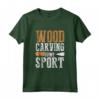 Scultura in Legno Is My Sport - Chisel Maglietta per Scultori e Intagliatori - Ideale per Falegnami