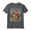 Buon Natale Ornamento Selkirk Rex Gatto - Maglietta Natale Babbo Natale - Regalo Divertente per Amanti dei Gatti