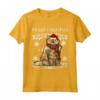 Buon Natale Ornamento Selkirk Rex Gatto - Maglietta Natale Babbo Natale - Regalo Divertente per Amanti dei Gatti
