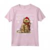 Buon Natale Ornamento Selkirk Rex Gatto - Maglietta Natale Babbo Natale - Regalo Divertente per Amanti dei Gatti
