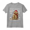 Buon Natale Ornamento Selkirk Rex Gatto - Maglietta Natale Babbo Natale - Regalo Divertente per Amanti dei Gatti