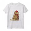Buon Natale Ornamento Selkirk Rex Gatto - Maglietta Natale Babbo Natale - Regalo Divertente per Amanti dei Gatti