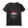 Selkirk Rex Cat Christmas Graphic Tee - Maglietta Natale divertente per Uomo Donna - Regalo Gatto Selkirk Rex