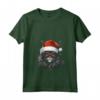 Selkirk Rex Cat Christmas Graphic Tee - Maglietta Natale divertente per Uomo Donna - Regalo Gatto Selkirk Rex