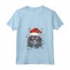 Selkirk Rex Cat Christmas Graphic Tee - Maglietta Natale divertente per Uomo Donna - Regalo Gatto Selkirk Rex