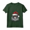 Selkirk Rex Cat Christmas Graphic Tee per Uomo Donna - Maglietta Natale Divertente con Stampa Gatto Selkirk Rex - Regalo Unico