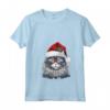 Selkirk Rex Cat Christmas Graphic Tee per Uomo Donna - Maglietta Natale Divertente con Stampa Gatto Selkirk Rex - Regalo Unico