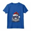 Selkirk Rex Cat Christmas Graphic Tee per Uomo Donna - Maglietta Natale Divertente con Stampa Gatto Selkirk Rex - Regalo Unico