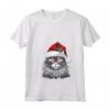 Selkirk Rex Cat Christmas Graphic Tee per Uomo Donna - Maglietta Natale Divertente con Stampa Gatto Selkirk Rex - Regalo Unico