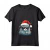 Selkirk Rex Cat Christmas Graphic Tee - Maglietta divertente Natale per Uomo Donna - Ideale come Regalo Originale