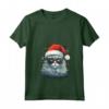 Selkirk Rex Cat Christmas Graphic Tee - Maglietta divertente Natale per Uomo Donna - Ideale come Regalo Originale