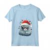 Selkirk Rex Cat Christmas Graphic Tee - Maglietta divertente Natale per Uomo Donna - Ideale come Regalo Originale