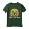 Lucky Selkirk Rex Cat Leprechaun - Divertente Maglietta San Patrizio per Gatti e Amanti della Cultura Irlandese - Ideale per Uomini, Donne e Bambini
