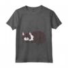 Sonno Da Sogno, Snooze Light, Selkirk Rex, Cat Sleep - Maglietta Comoda per Dormire - Ideale per Amanti dei Gatti e Dormiglioni