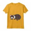 Sonno Da Sogno, Snooze Light, Selkirk Rex, Cat Sleep - Maglietta Comoda per Dormire - Ideale per Amanti dei Gatti e Dormiglioni