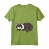Sonno Da Sogno, Snooze Light, Selkirk Rex, Cat Sleep - Maglietta Comoda per Dormire - Ideale per Amanti dei Gatti e Dormiglioni