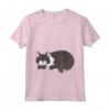 Sonno Da Sogno, Snooze Light, Selkirk Rex, Cat Sleep - Maglietta Comoda per Dormire - Ideale per Amanti dei Gatti e Dormiglioni
