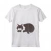 Sonno Da Sogno, Snooze Light, Selkirk Rex, Cat Sleep - Maglietta Comoda per Dormire - Ideale per Amanti dei Gatti e Dormiglioni