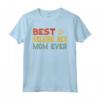 Best Selkirk Rex Mom Ever With Feline Paw Graphic - Maglietta Selkirk Rex per Donne Amanti del Gattino - Vestiti per Proprietari e Allevatori