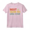 Best Selkirk Rex Mom Ever With Feline Paw Graphic - Maglietta Selkirk Rex per Donne Amanti del Gattino - Vestiti per Proprietari e Allevatori