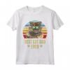 Selkirk Rex Gatto Miglior Gatto Papà Mai Retro Beach Vibe Maglietta - Design retrò per Amanti dei Gatti e Vacanze Estive